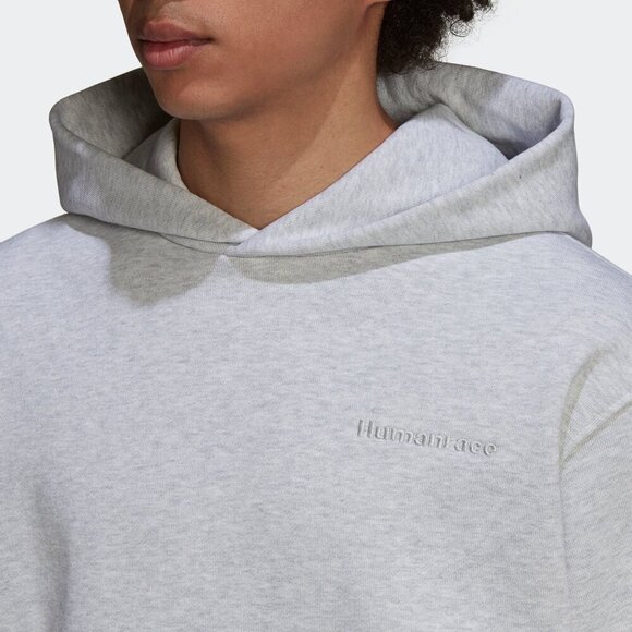 Adidas XS Pharrell Williams Humanrace Basic Premium Hoodie Men Women Casual Gray - Picture 2 of 8